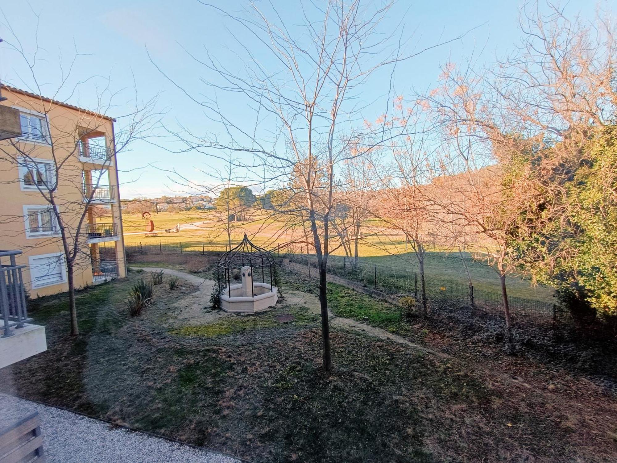 Green Studio Climatise, Vue Sur Golf Proche Montpellier Buitenkant foto