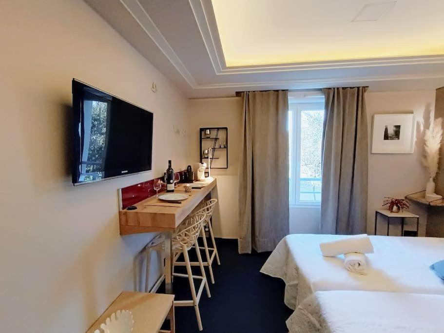 Green Studio Climatise, Vue Sur Golf Proche Montpellier Buitenkant foto